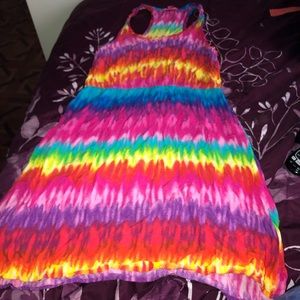 Rainbow dress